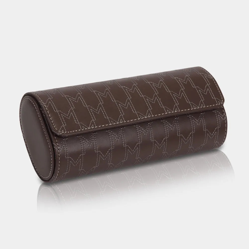 Porta Orologi - OPTIMUS 3 Orologi Marrone / Bianco-Porta Orologi-3