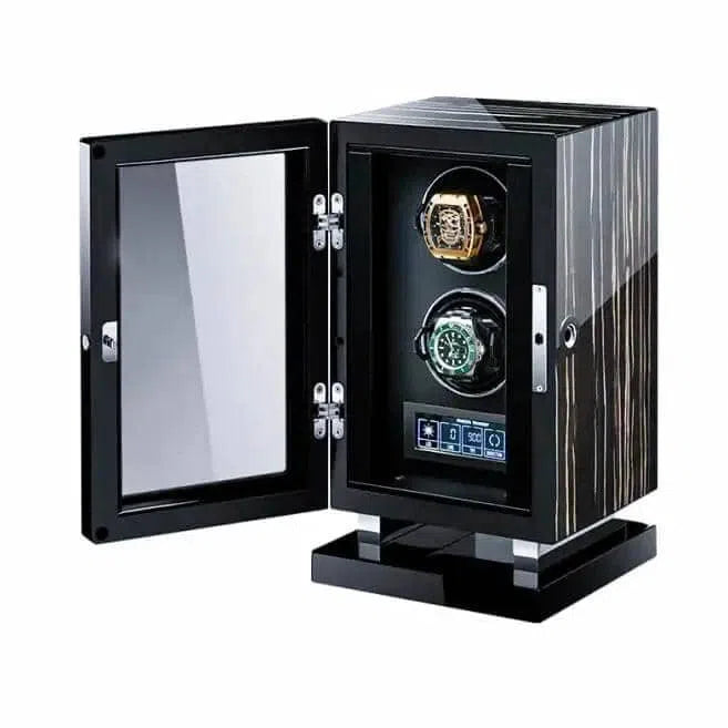Carica orologi - duo prestigio in legno-Le Remontoir-2