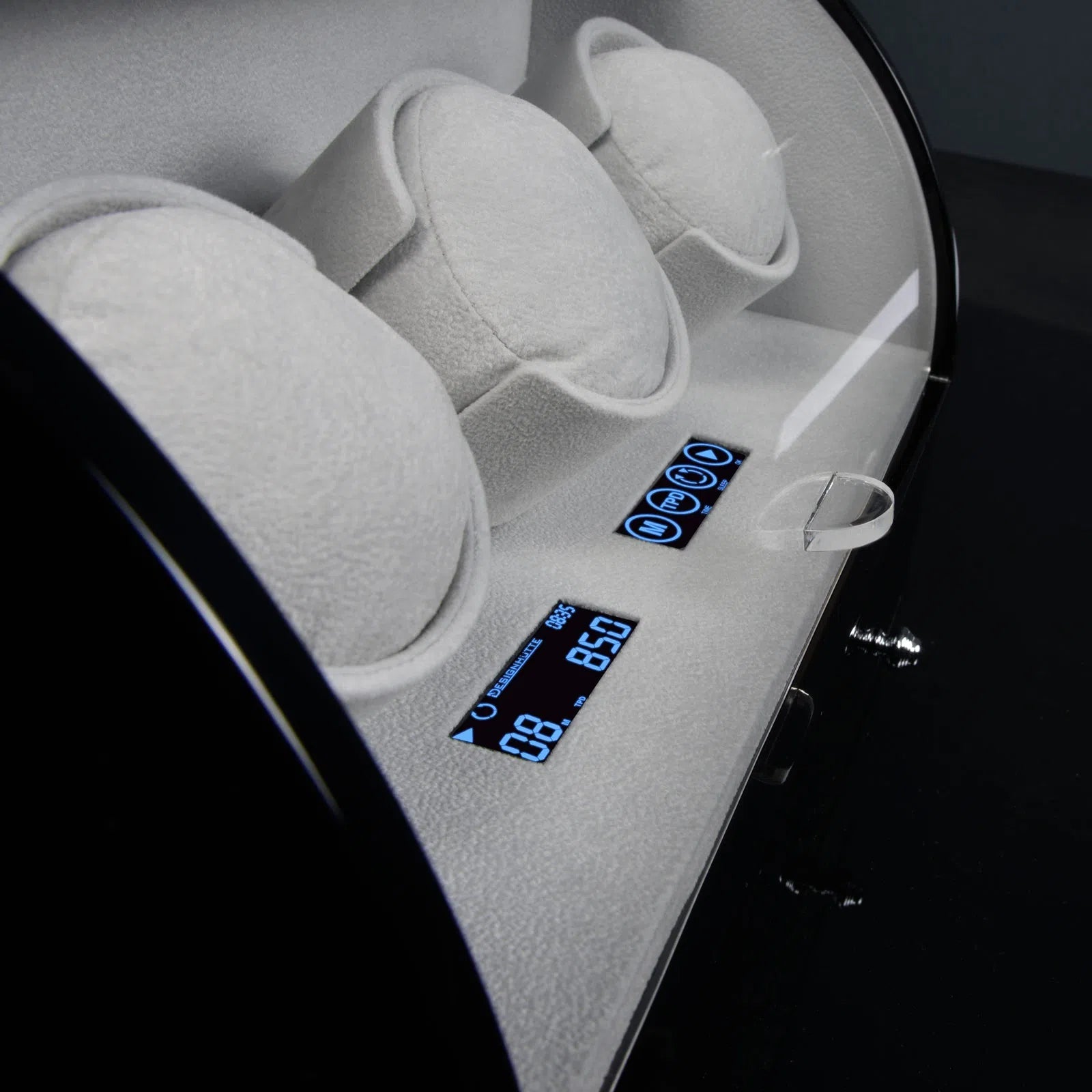 Carica Orologi Automatici - Basel 3 LCD Nero-Le Remontoir-3