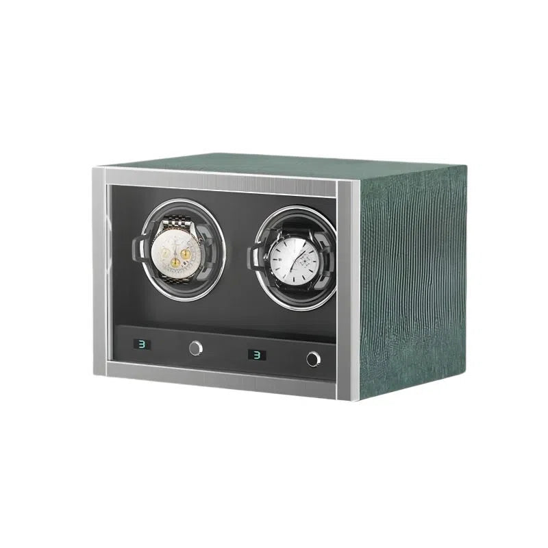 Carica Orologi Automatici Duo Smeraldo Argentato-Le Remontoir-1