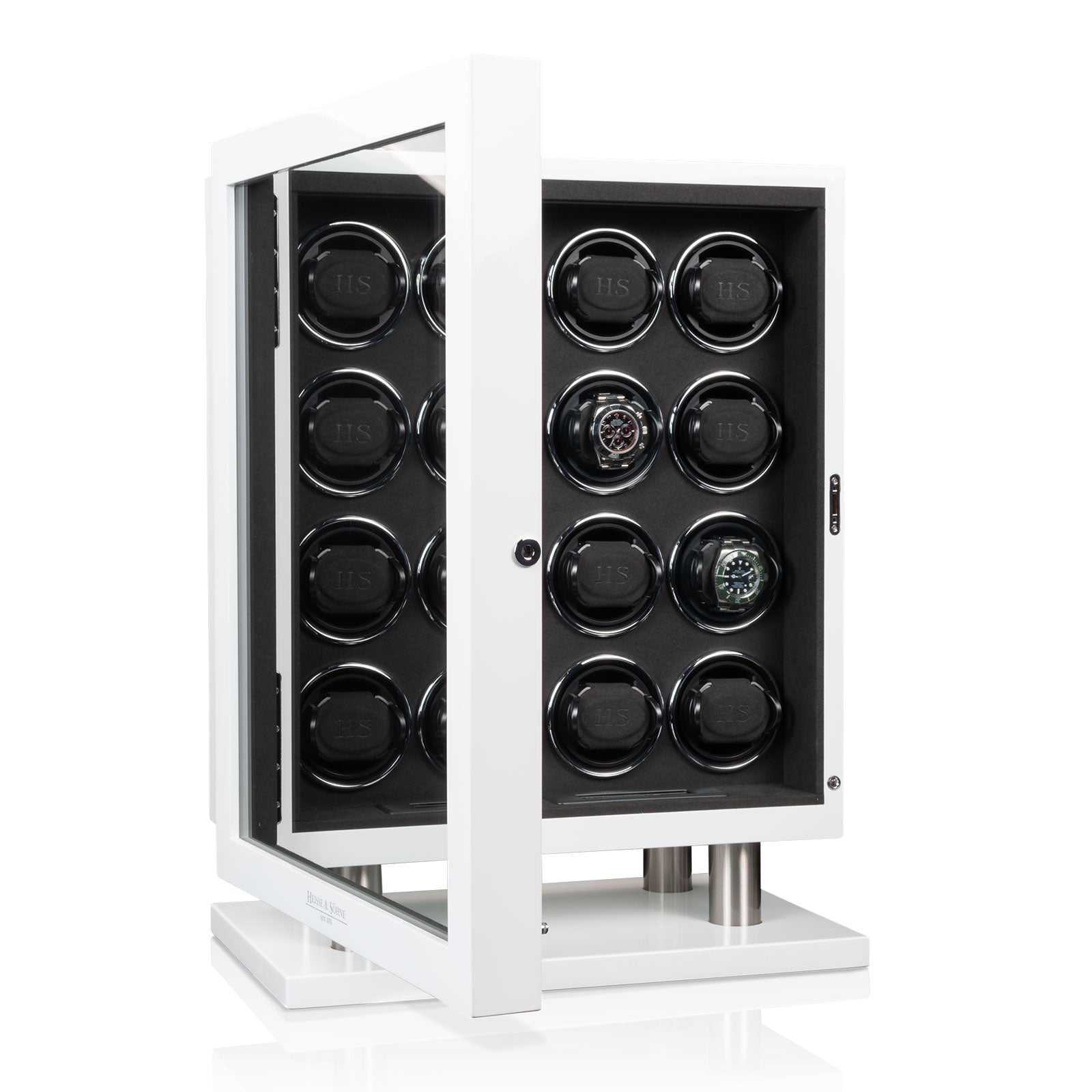 Carica Orologi Automatici - Collector 16 Bianco-Le Remontoir-3