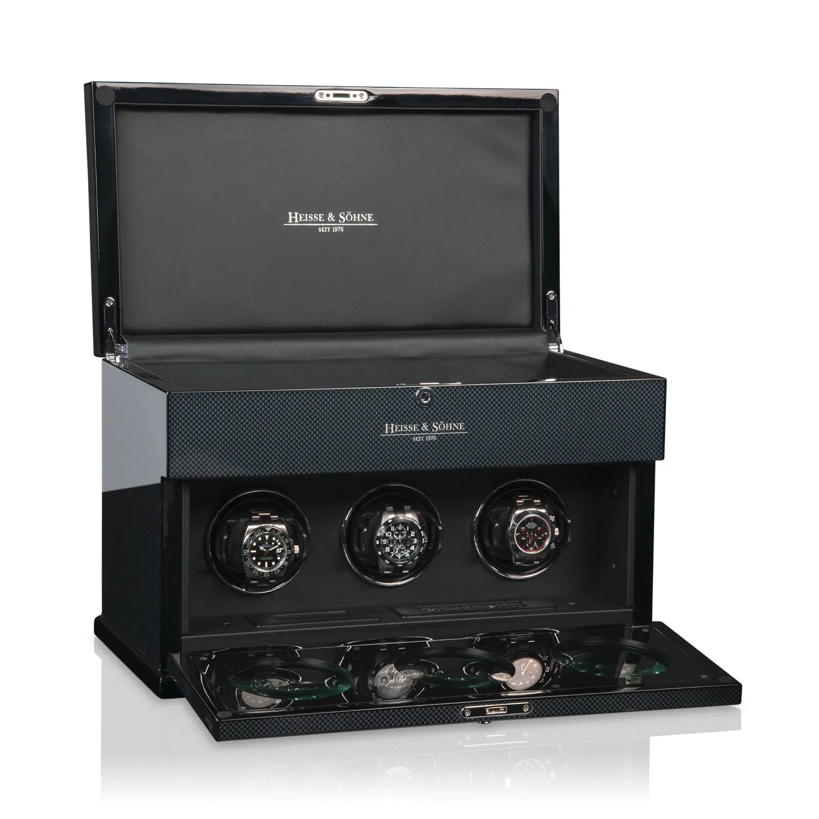 Carica Orologi Automatici - Loop 3 Carbonio-Le Remontoir-2