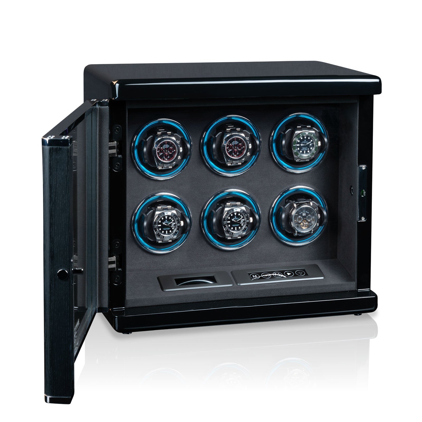 Carica Orologi Automatici - Chicago 6 Il Nero-Le Remontoir-4