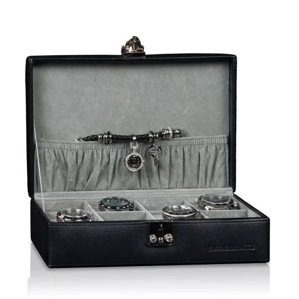 Boite a Montre Solid 8 Montres Noir