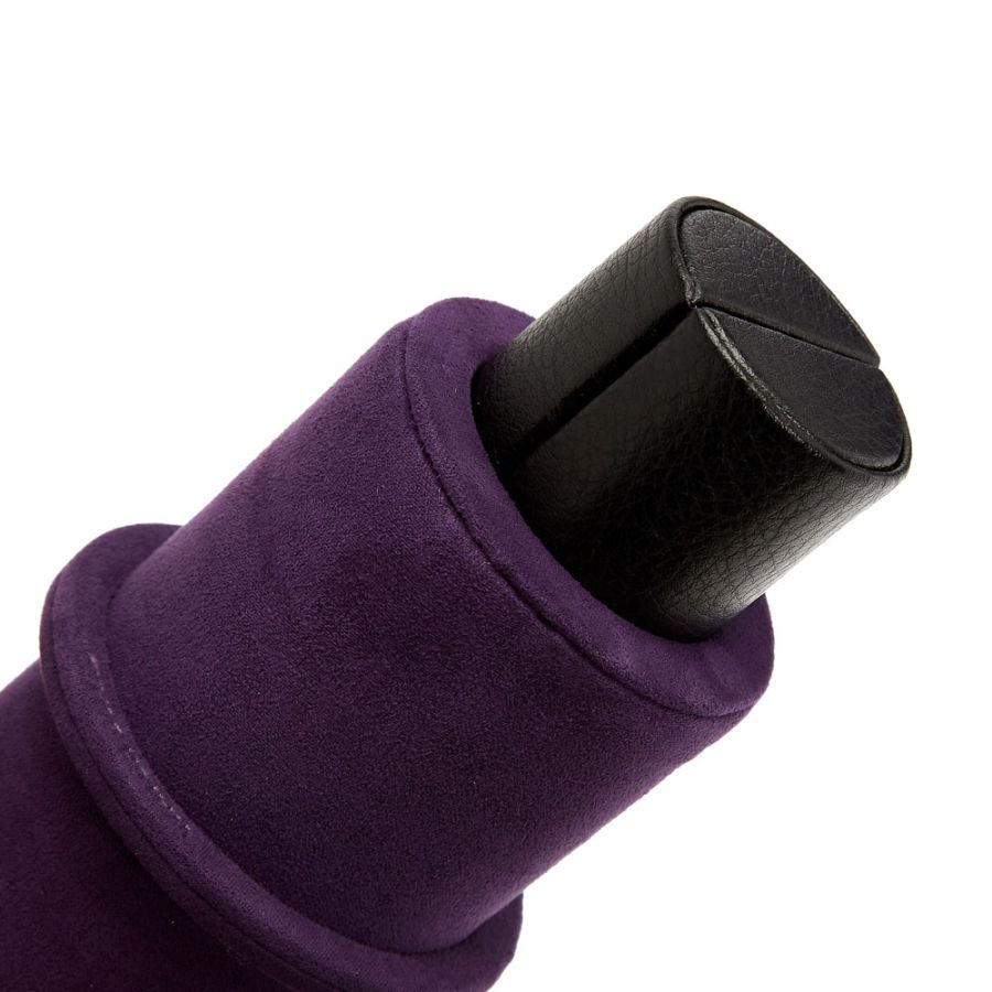 Rullo Porta Orologi Blake Nero/Porpora con Capsula-Le Remontoir-3