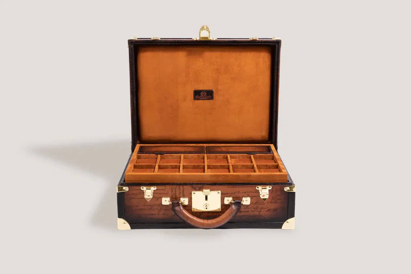 Porta Orologi - Trunk Parchement Light Tan-Le Remontoir-2