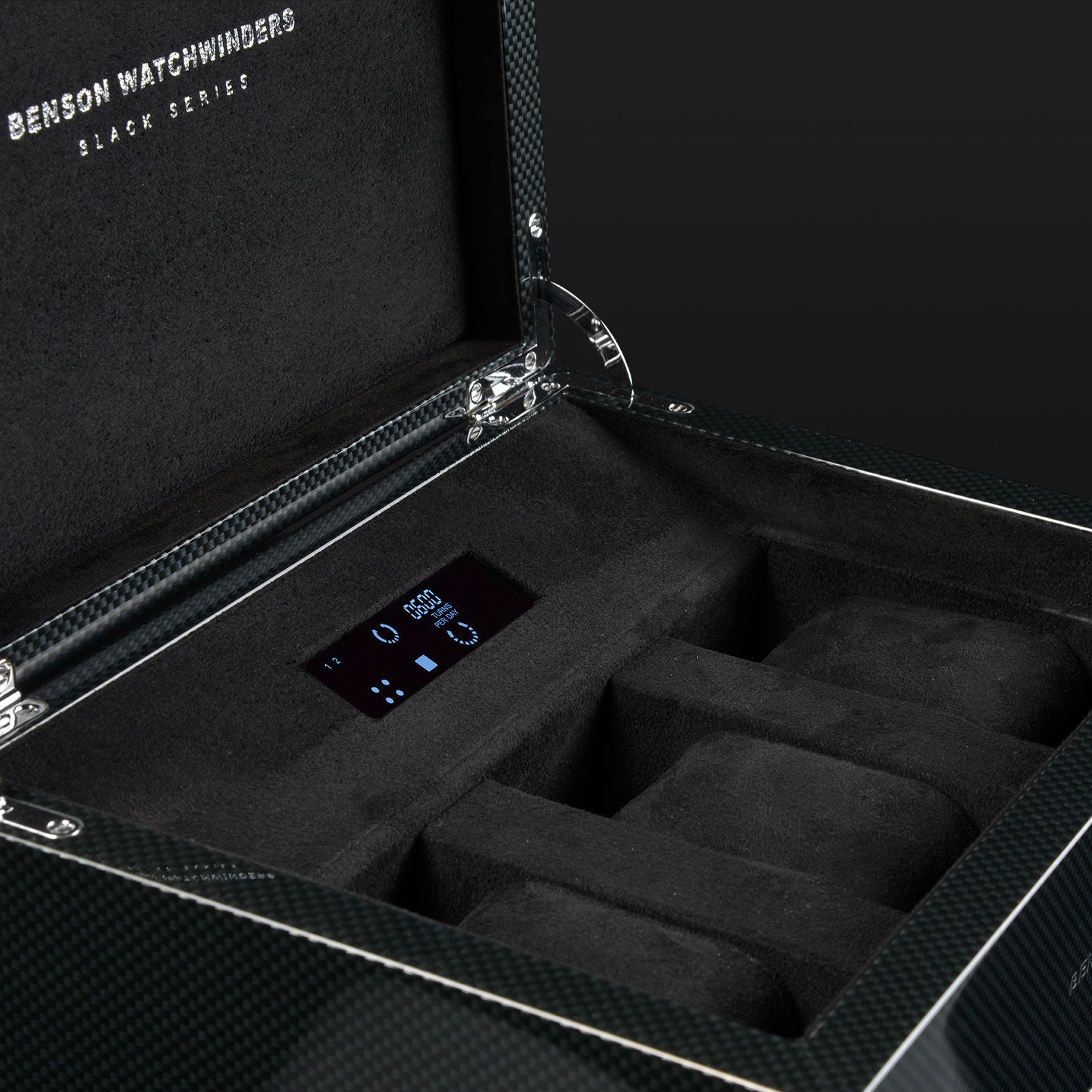 Carica Orologi Automatici - Laccato Carbonio Serie 2-Le Remontoir-3