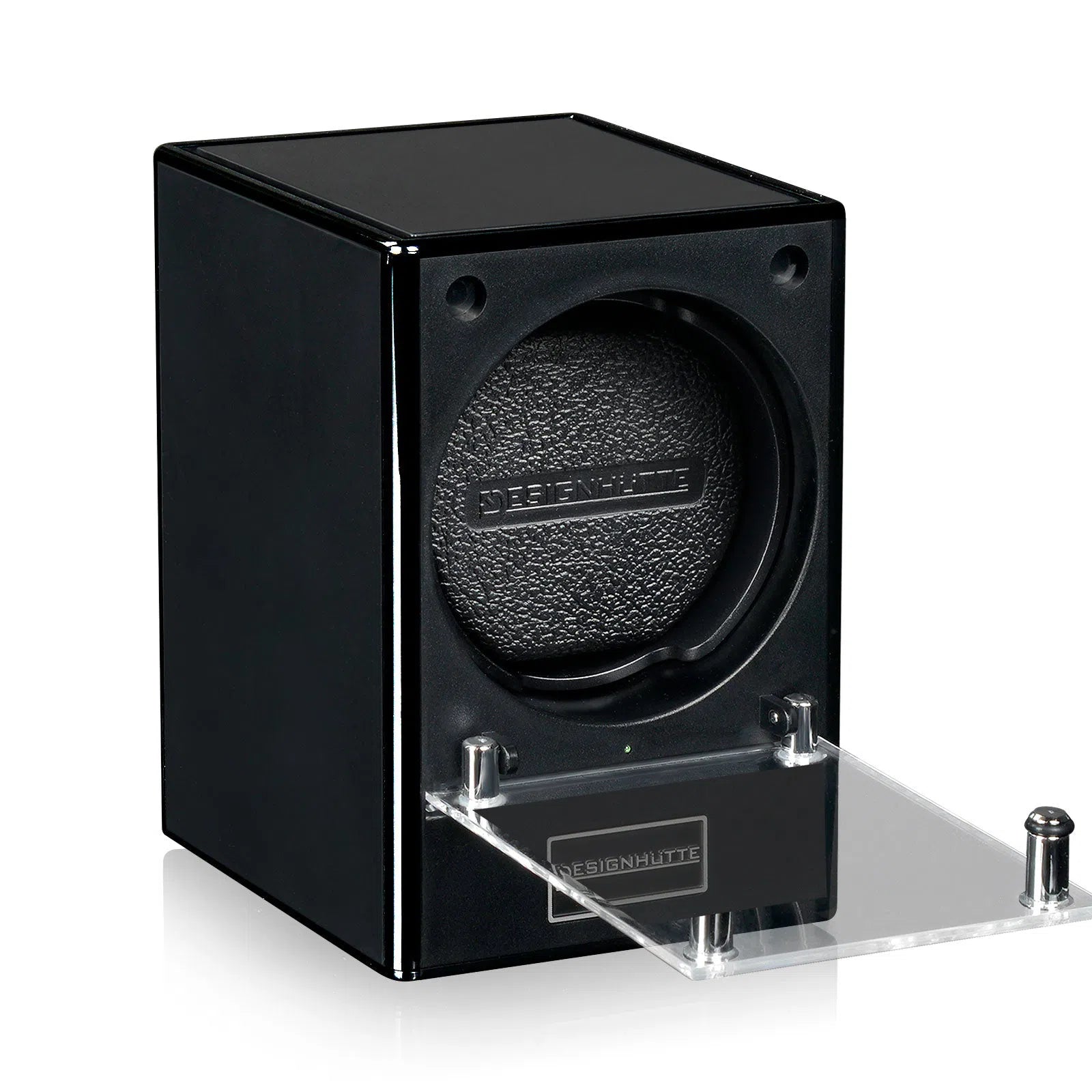 Carica Orologi Automatici - Guignol Piccolo 2.0 (senza adattatore di corrente) Nero Opaco-Le Remontoir-1