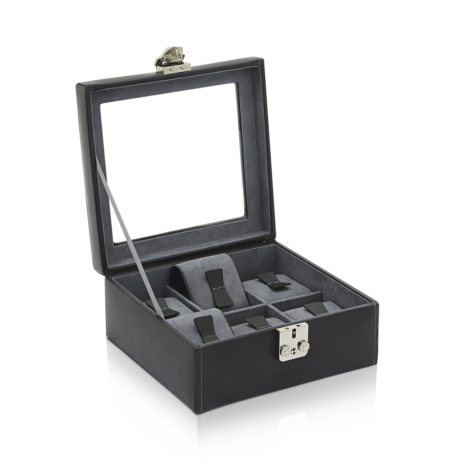 Porta Orologi - Infinity 6 Nero/Antracite-Le Remontoir-1