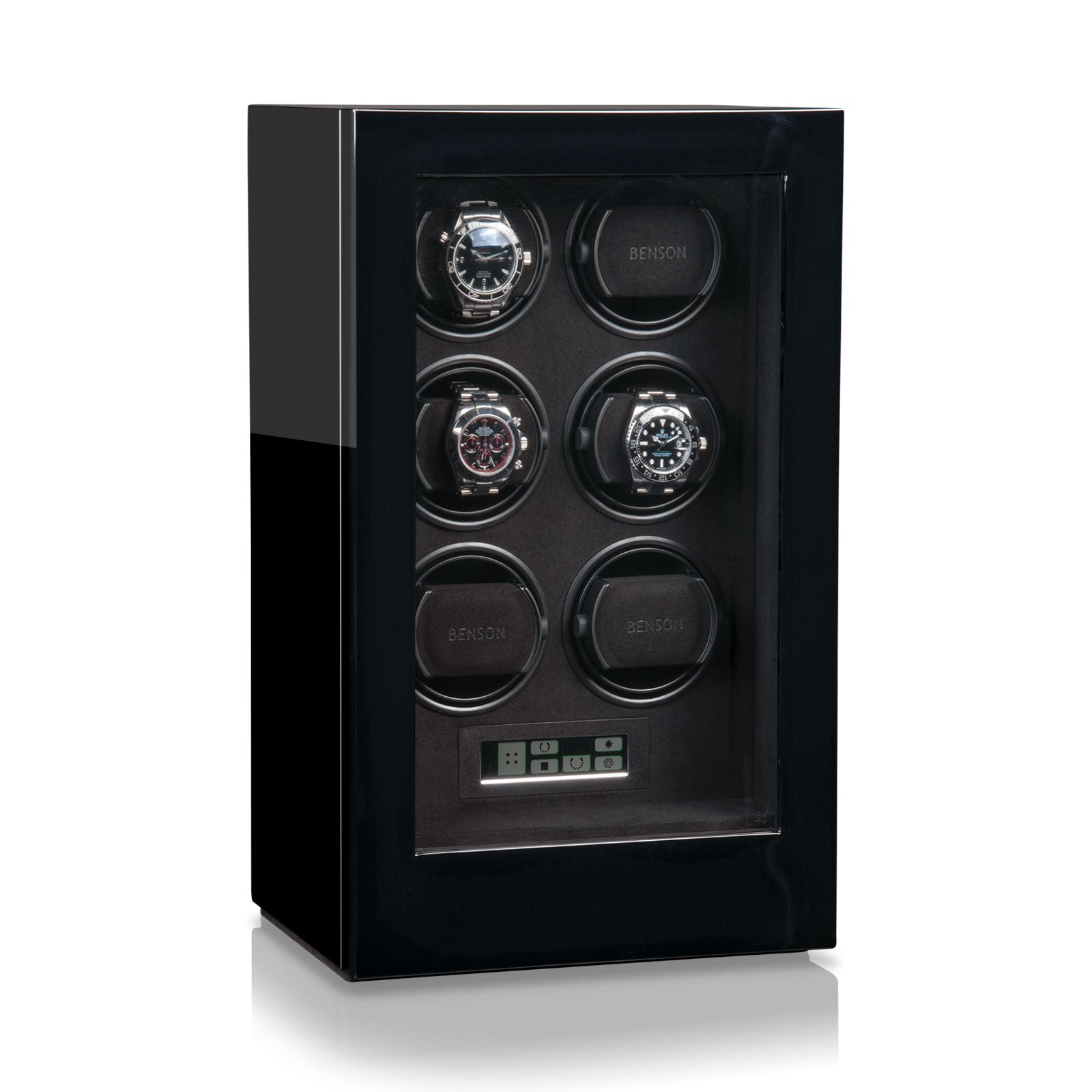 Carica Orologi Automatici - Compact Smart Tech II Sestuplo Nero-Le Remontoir-1