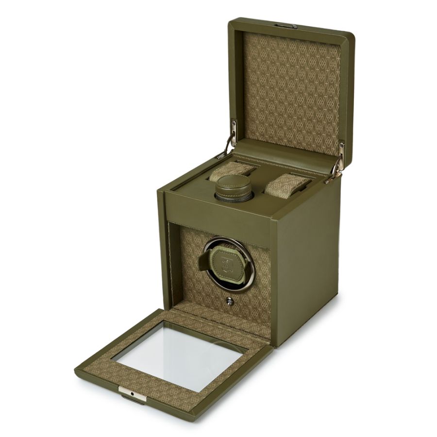 Carica orologi automatici singolo Earth Olive-Le Remontoir-1