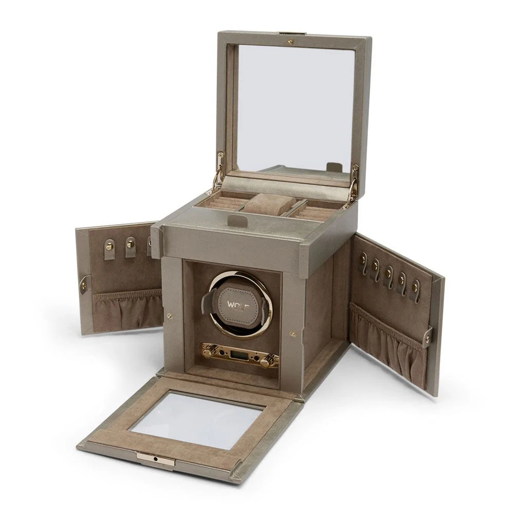 Carica Orologi Automatici - Palermo 1 Orologio Stagno con Porta Gioielli-Le Remontoir-2