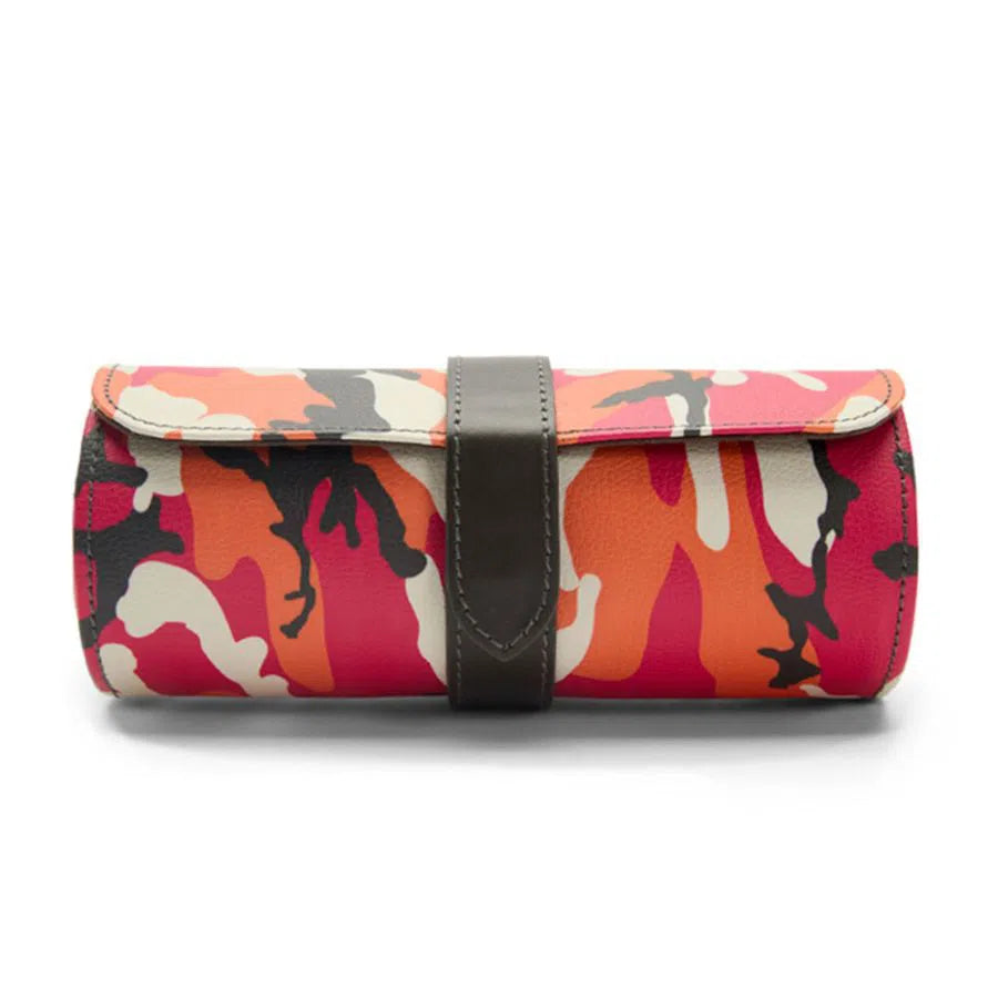 Rullo triplo porta orologi Elements Fuoco con capsula-Le Remontoir-1