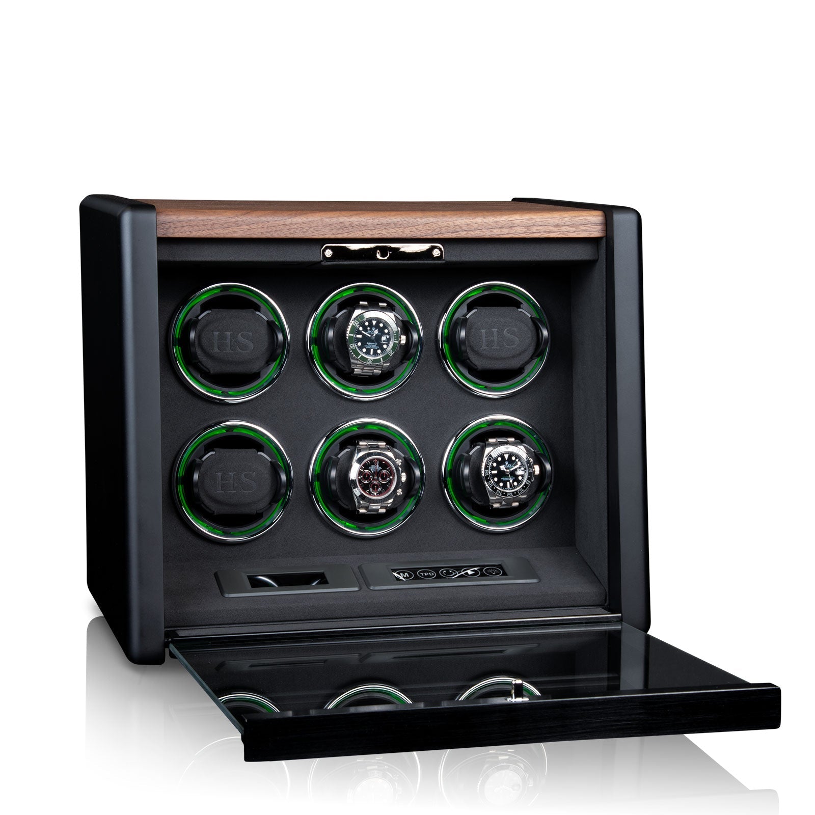 Carica Orologi Automatici - Madrid 6 Rovere Naturale Chiaro-Le Remontoir-3