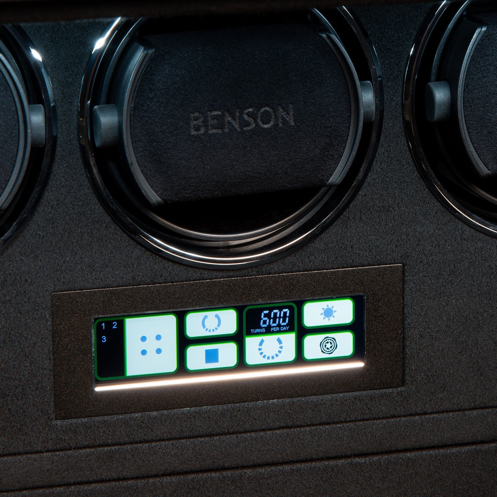 Carica Orologi Automatici - Cassaforte Porta Orologi Serie 3 Nero-Le Remontoir-4