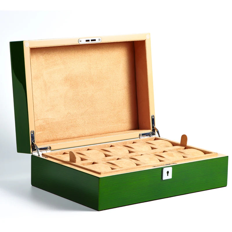 Porta orologi 10 Montre Verde/Beige-Le Remontoir-5