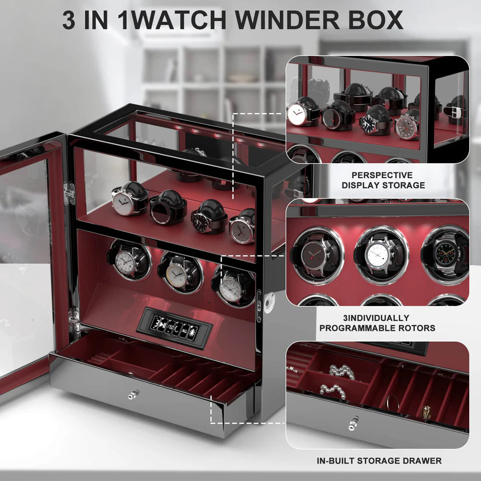 Carica Orologi DUKWIN Red Esposizione