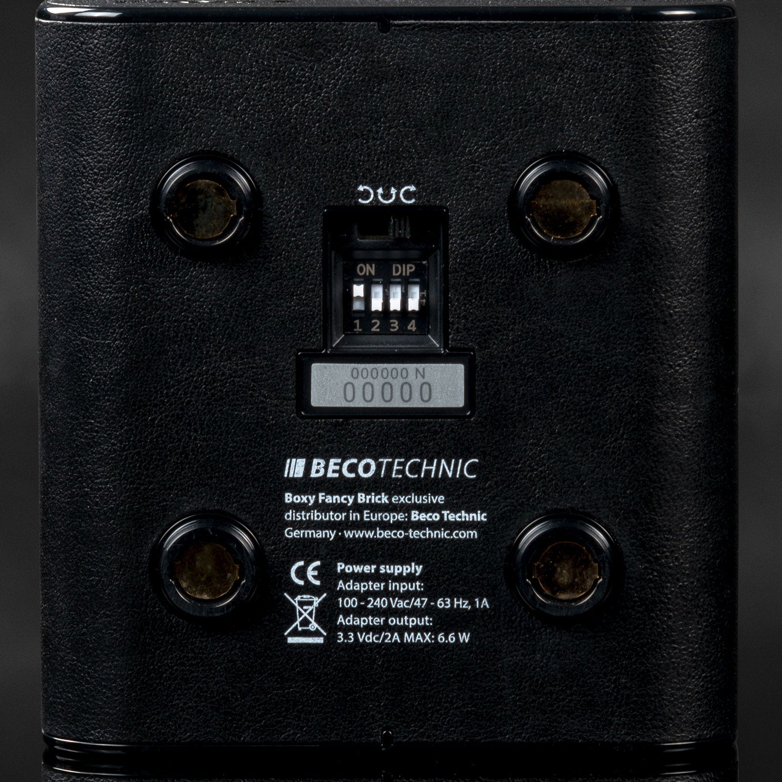 Carica Orologi Automatici Boxy Fancy Brick - Pelle Nera senza Alimentazione-Le Remontoir-5