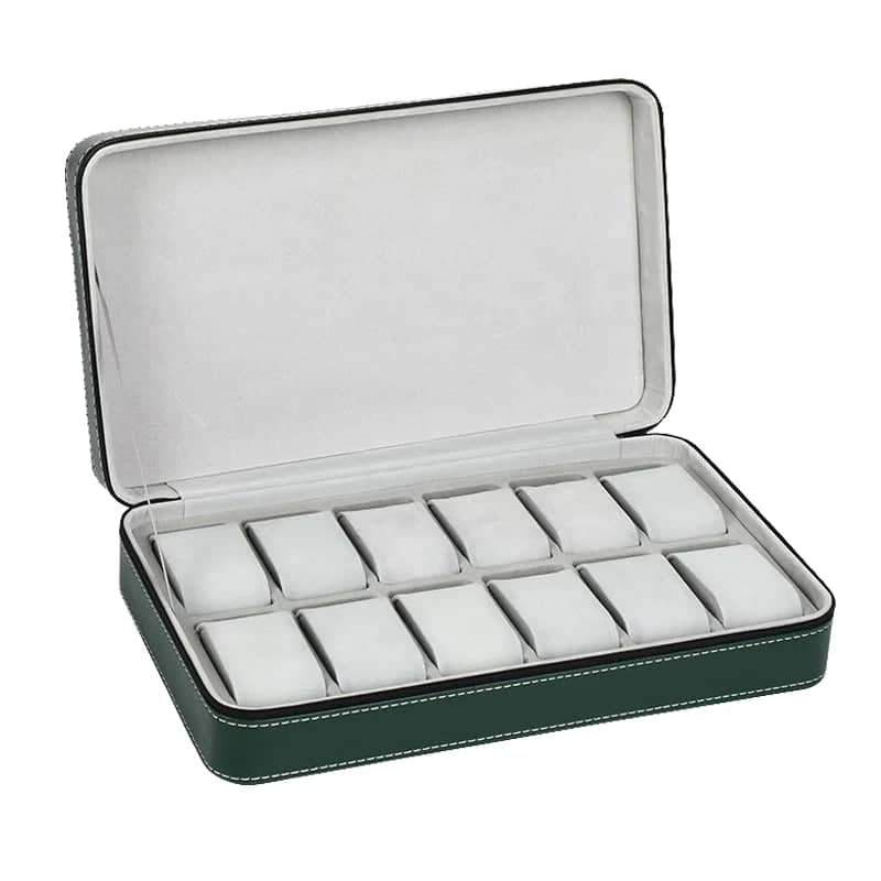 Porta orologi Semplice Verde 12-Le Remontoir-1