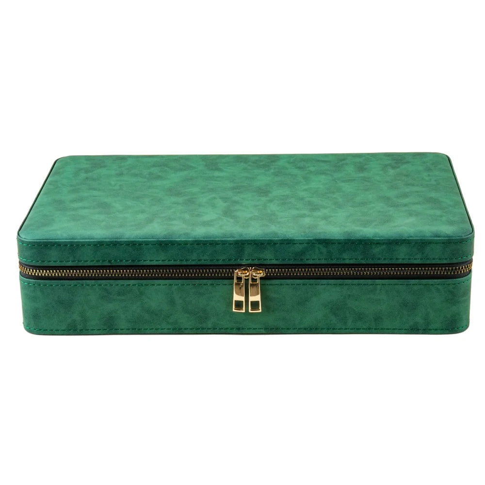 Porta orologi - Custodia spaziosa verde smeraldo-Le Remontoir-3
