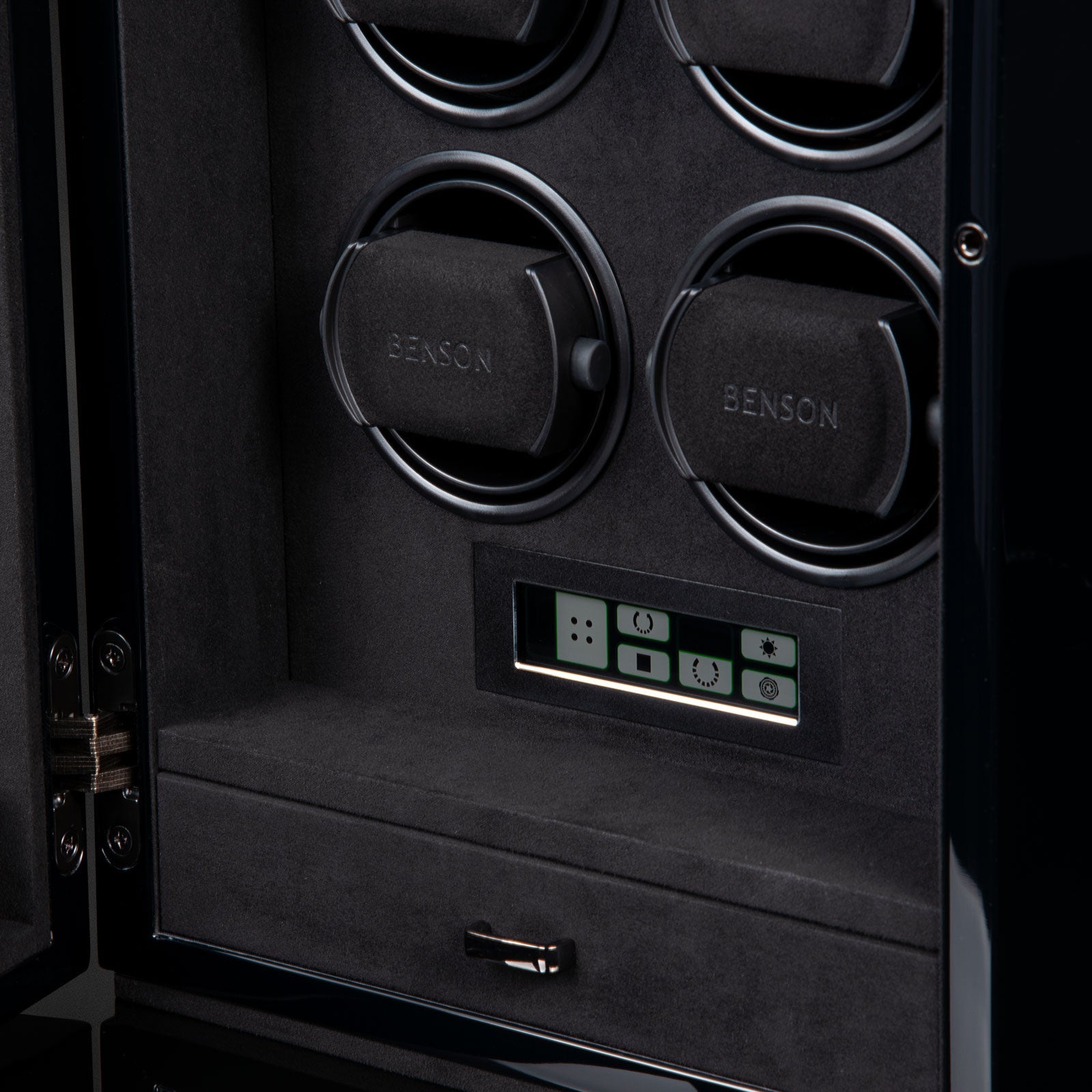 Carica Orologi Automatici - Compact Smart Tech II Sestuplo Nero-Le Remontoir-3