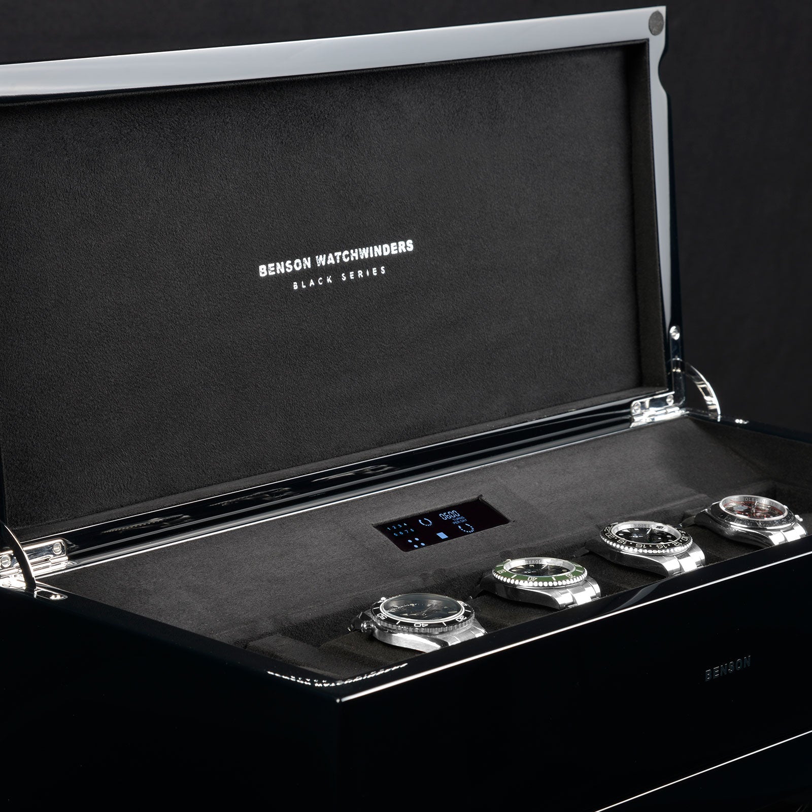Carica Orologi Automatici - Nero Alta Lucentezza Serie 8-Le Remontoir-3
