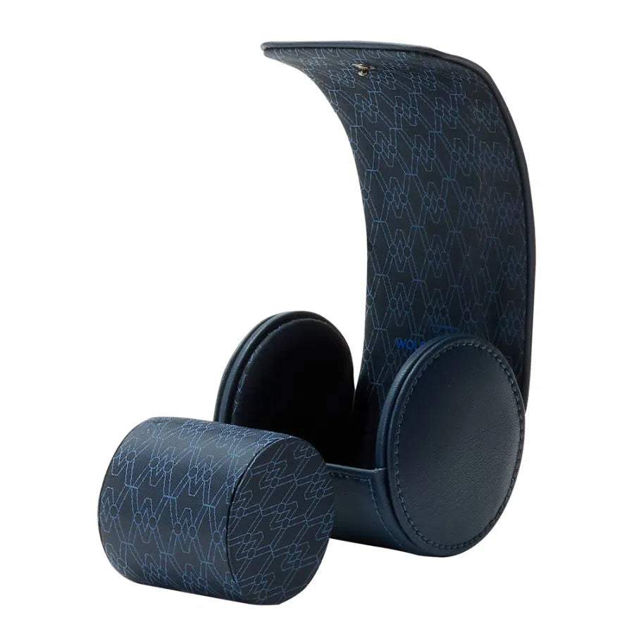 Rullo per porta orologi singolo Terre blu-Le Remontoir-2