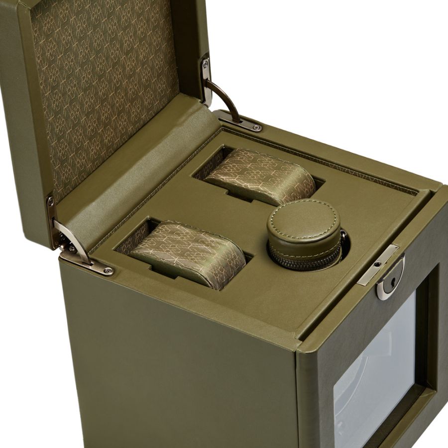 Carica orologi automatici singolo Earth Olive-Le Remontoir-5