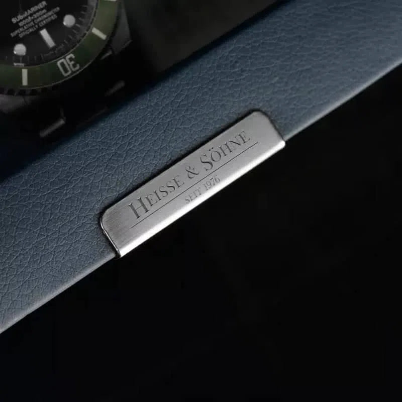 Porta Orologi - Heisse Cofanetto 6 Blu-Le Remontoir-6