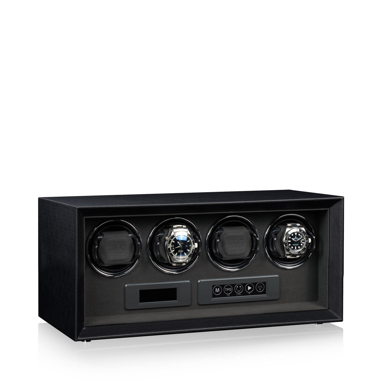 Carica Orologi Automatici - Custode 4 Nero-Le Remontoir-1