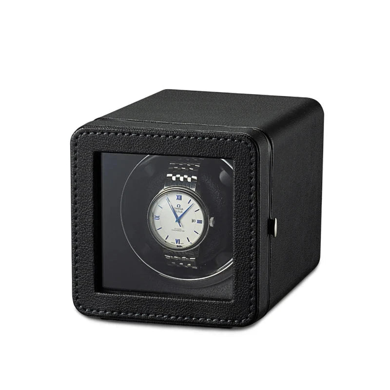 Carica Orologi Automatici - Cubo Moderno Nero-Le Remontoir-1