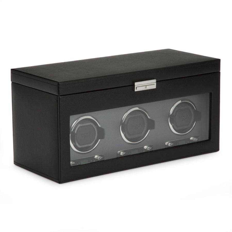Carica orologi automatici triplo con porta orologi-Le Remontoir-2