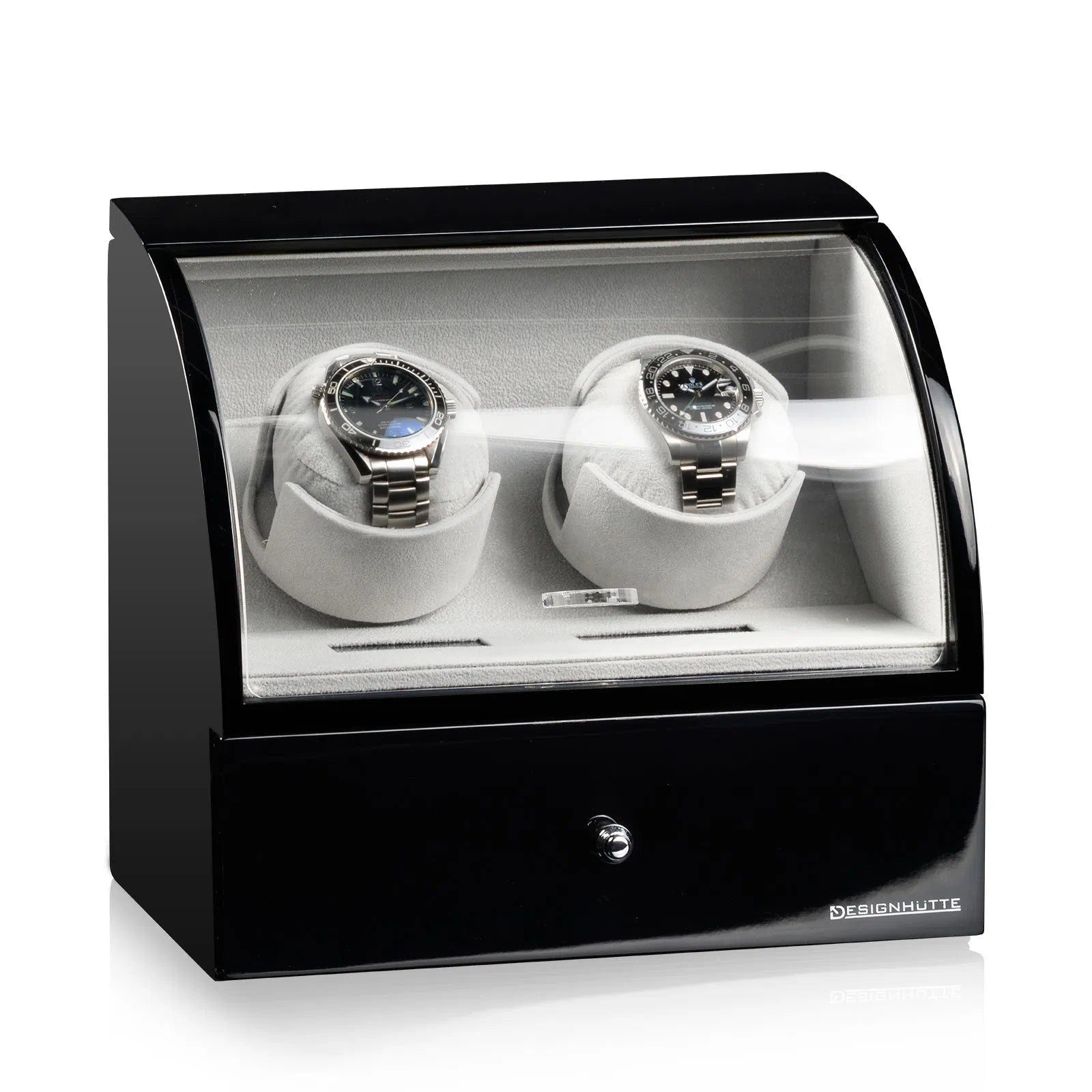 Carica Orologi Automatici - Basel 2 LCD Nero / Grigio-Le Remontoir-4