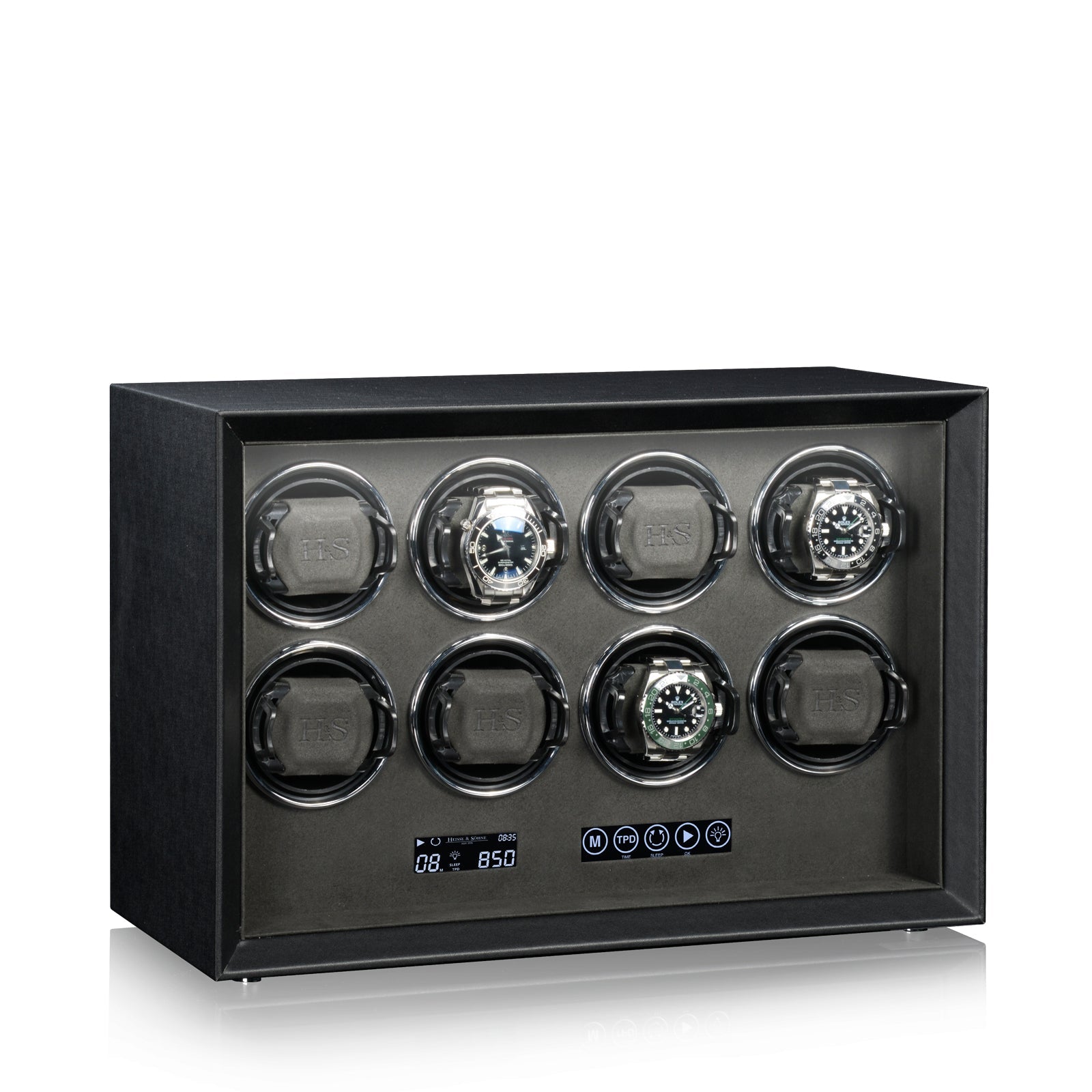 Carica Orologi Automatici - Custode Nero-Le Remontoir-1