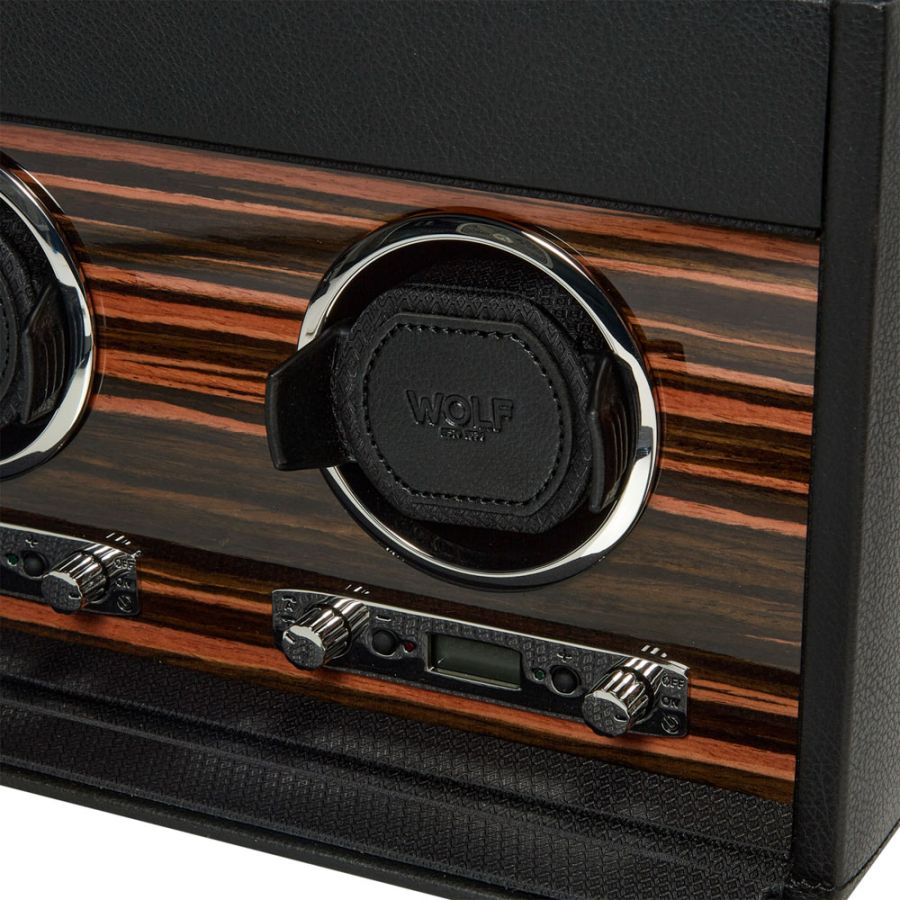 Carica orologi automatici triplo Roadster con porta orologi-Le Remontoir-2