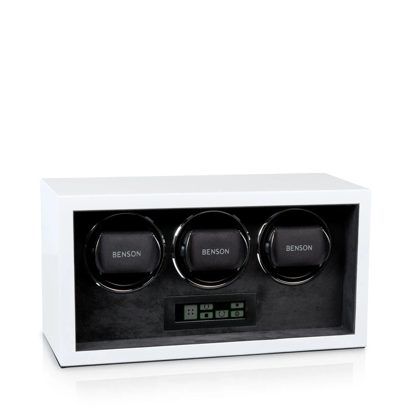 Carica Orologi Automatici - Porta Orologi Triplo Compatto Bianco-Le Remontoir-1