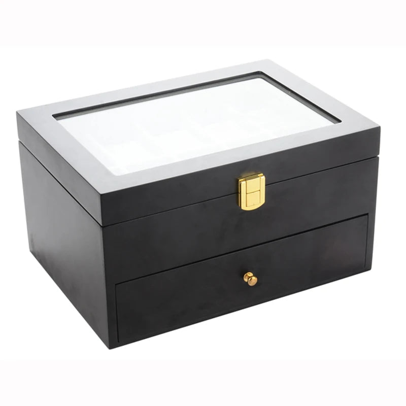 Porta orologi - Cofano Armonia Nero-Le Remontoir-2