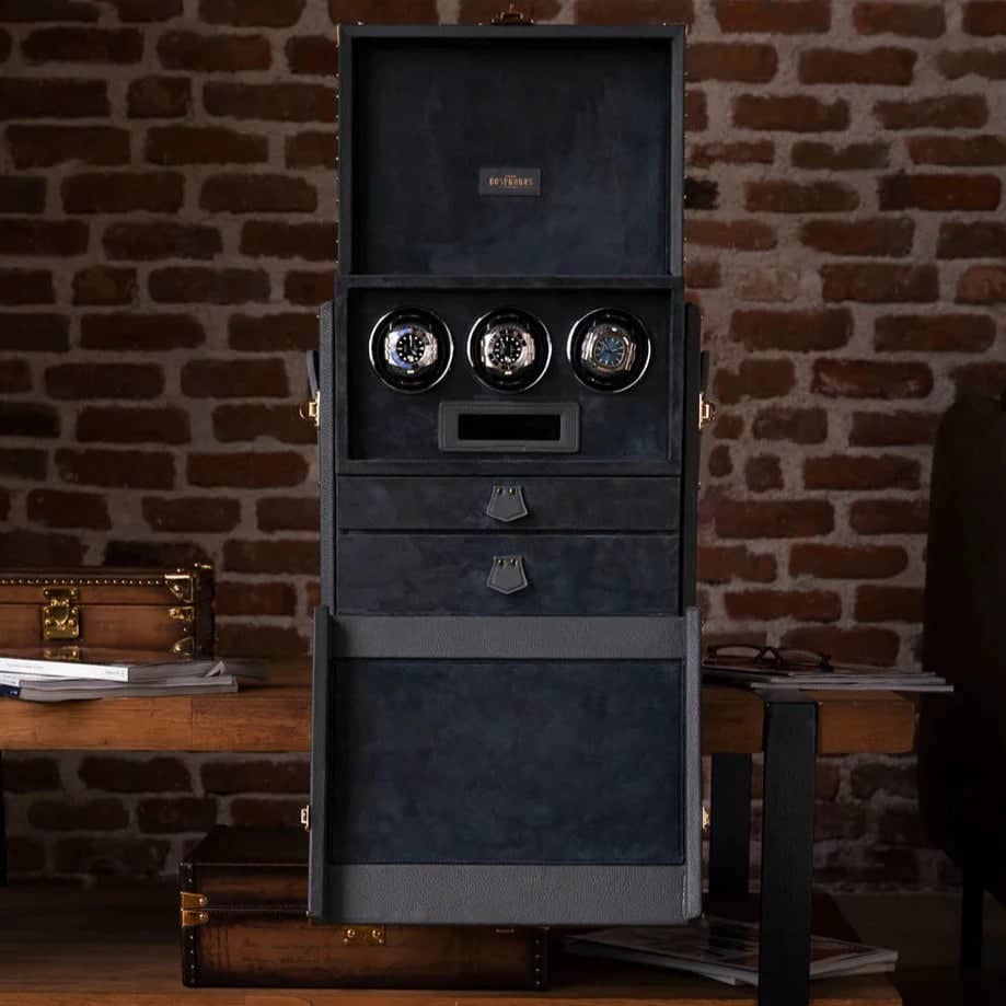 Carica Orologi - Trunk Toga Grigio Scuro-Le Remontoir-1