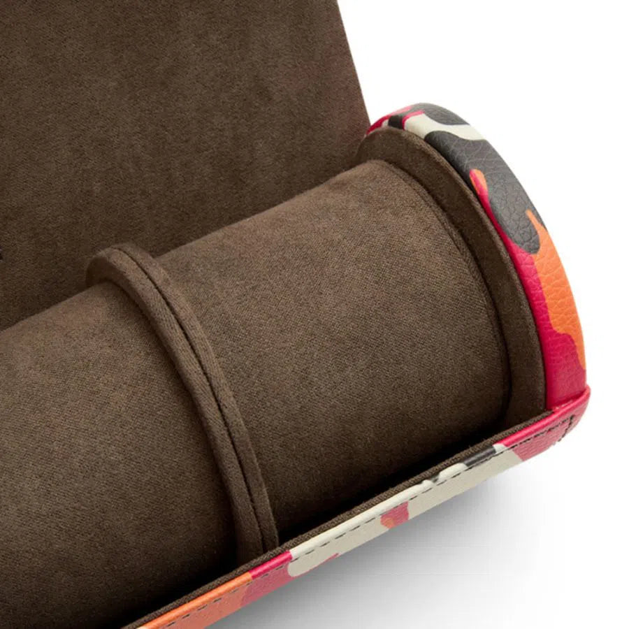 Rullo triplo porta orologi Elements Fuoco con capsula-Le Remontoir-2