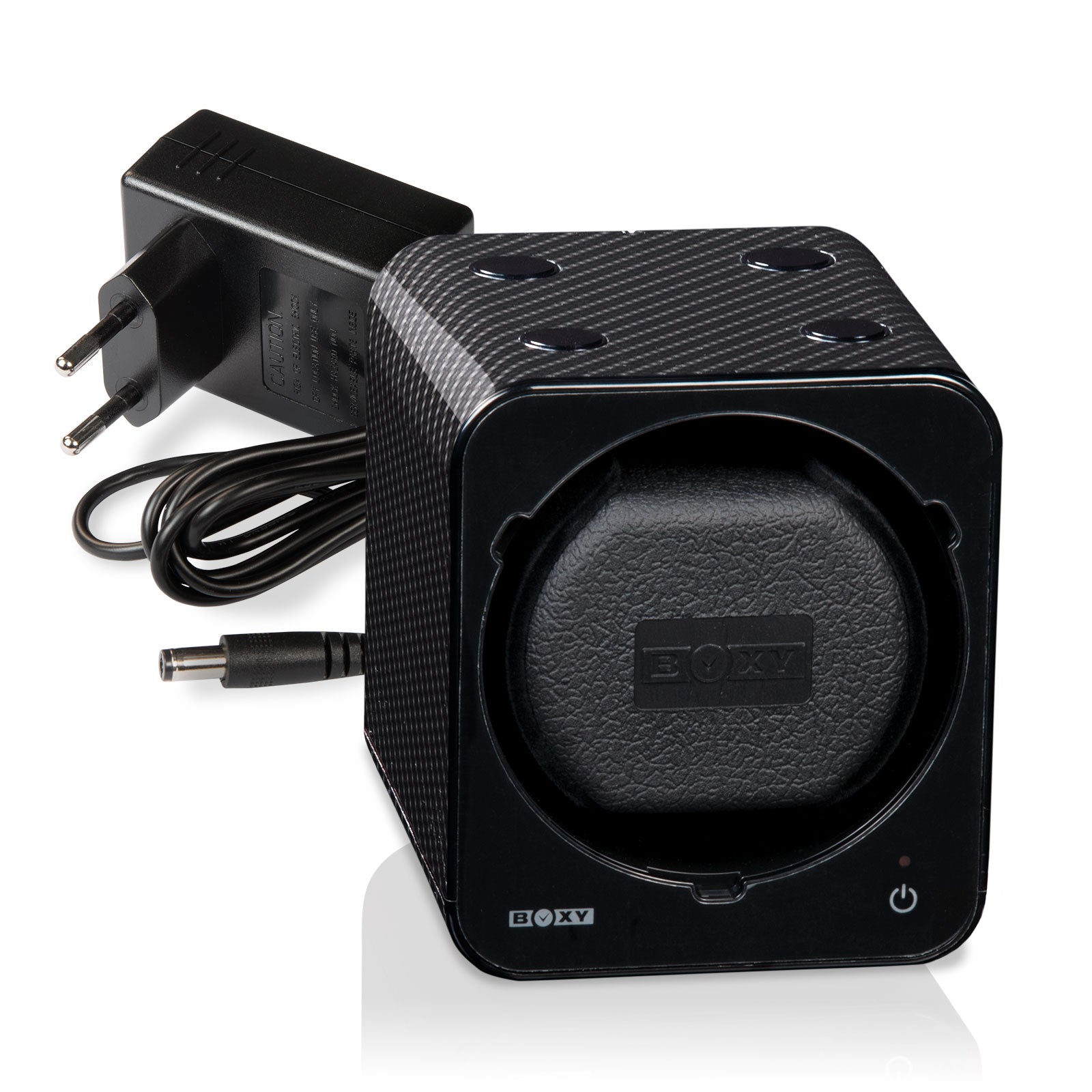 Carica Orologi Automatici Boxy Fancy Brick - Carbonio con Alimentazione Elettrica-Le Remontoir-2