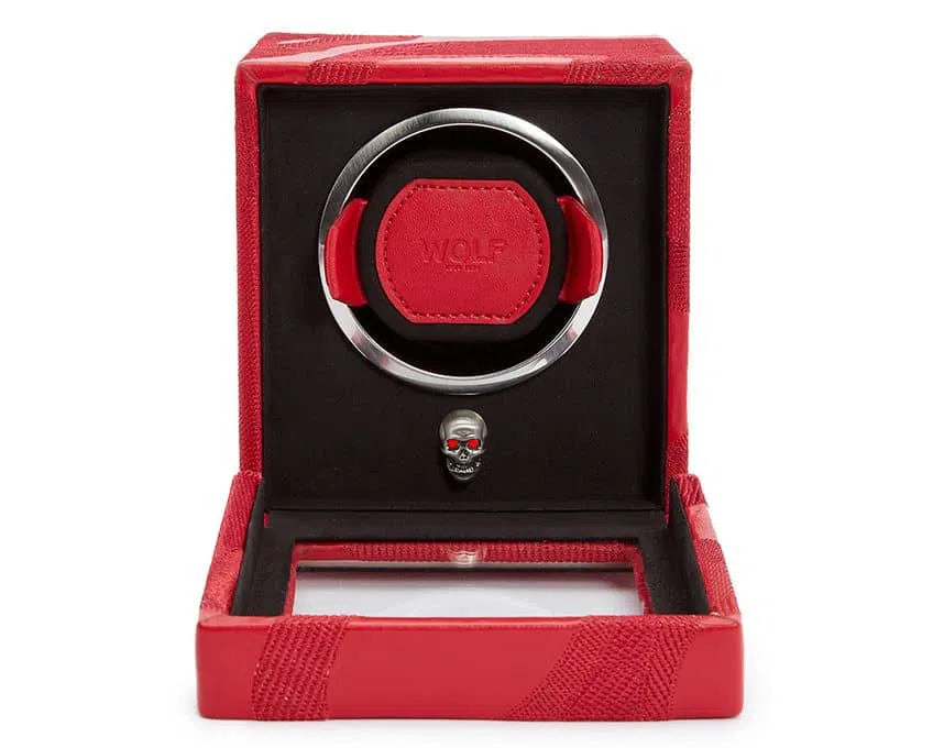Carica Orologi - Momento Mori Rosso Mono-Le Remontoir-4