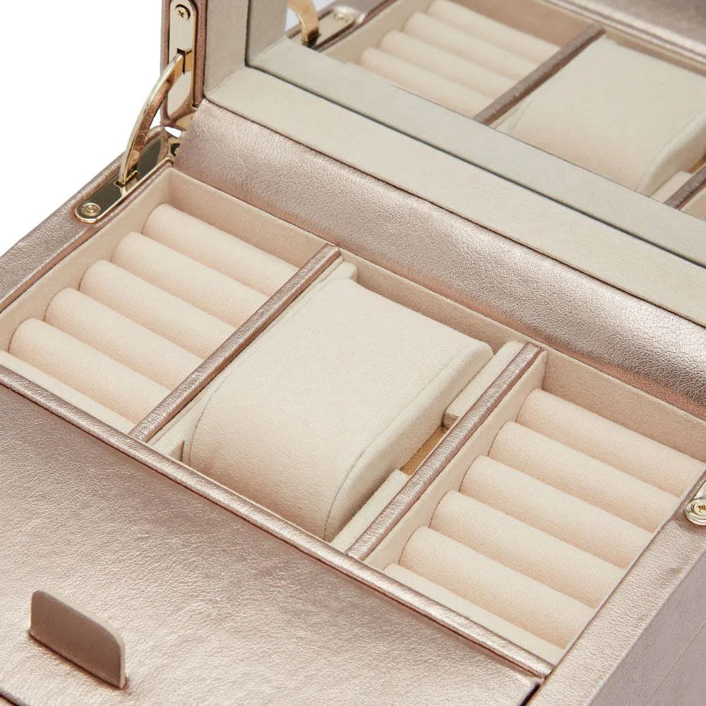 Carica Orologi Automatici - Palermo 1 Orologio Oro Rosa con Porta Gioielli-Le Remontoir-4