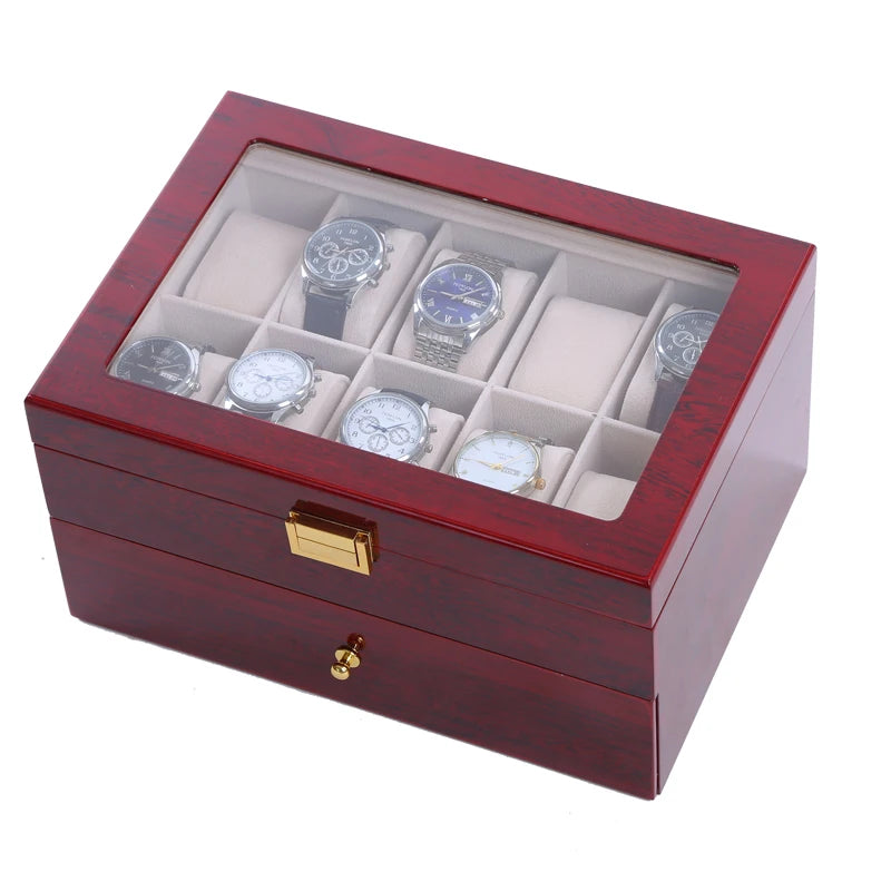 Porta orologi - Cofanetto Armonia Rosso-Le Remontoir-1