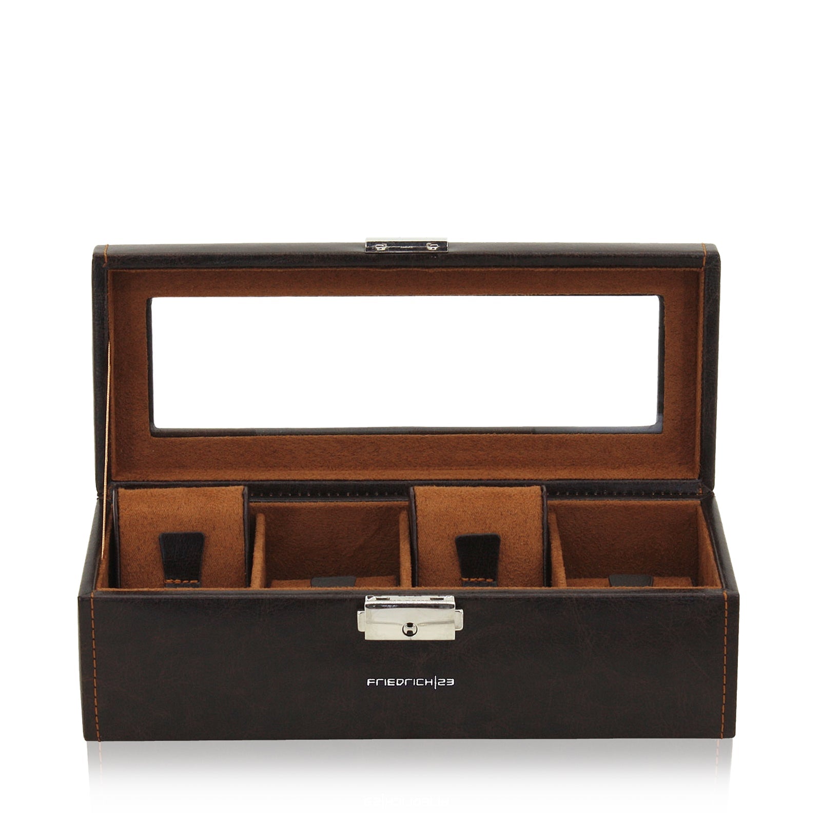 Porta Orologi - Bond 4 Orologi Marrone-Le Remontoir-1