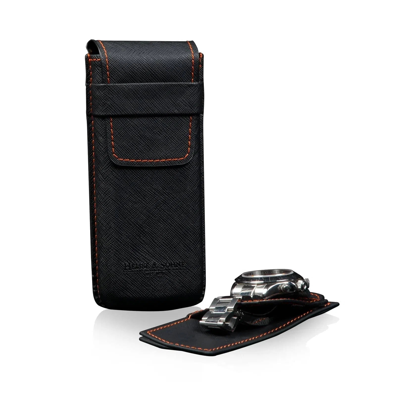 Porta Orologi - Custodia Saffiano Oro-Le Remontoir-6