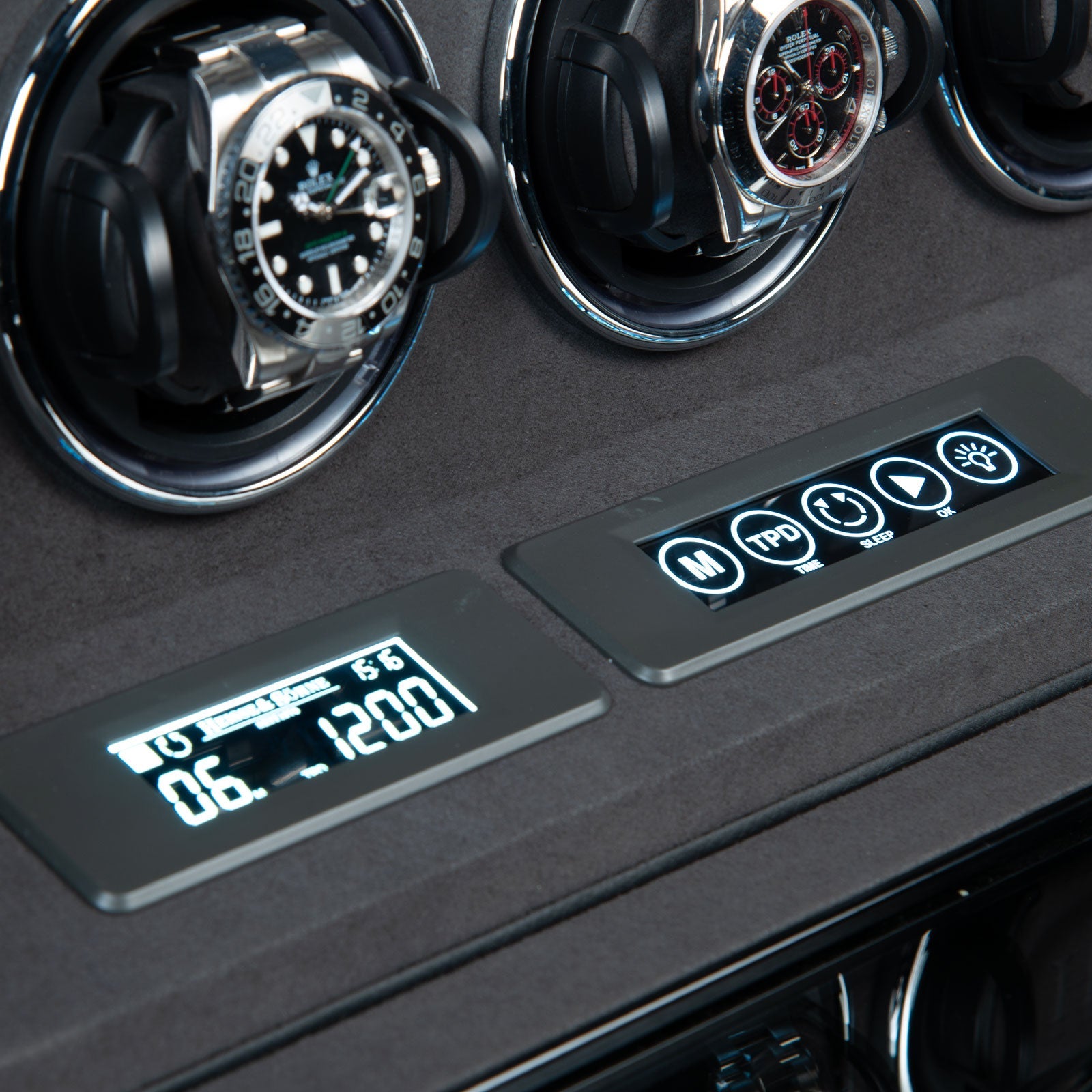 Carica Orologi Automatici - Madrid 8 Nero alta lucidità-Le Remontoir-5