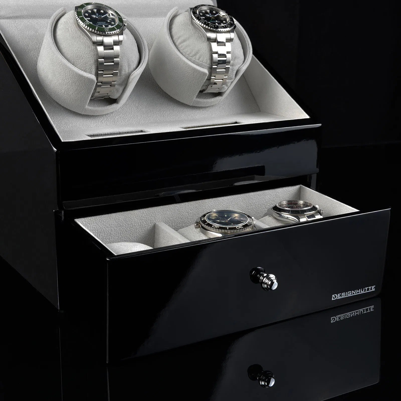 Carica Orologi Automatici - San Diego 2 Nero / Grigio-Le Remontoir-2