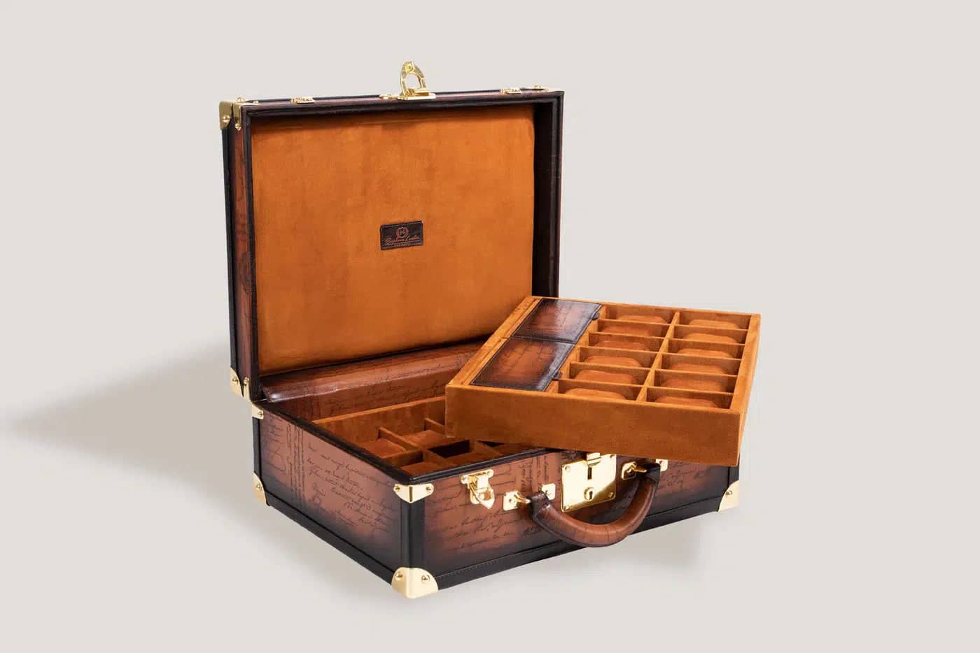 Porta Orologi - Trunk Parchement Light Tan-Le Remontoir-3