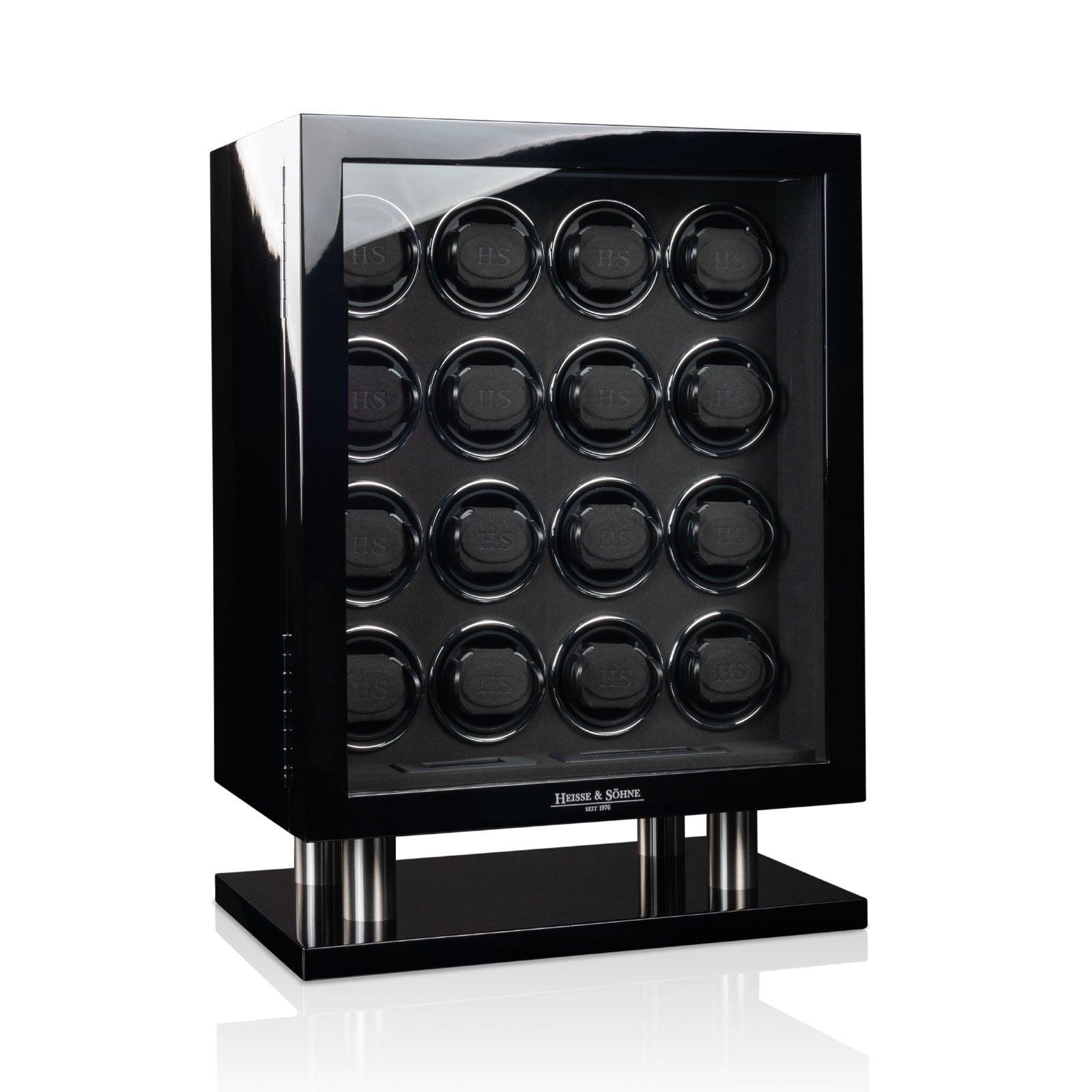 Carica Orologi Automatici - Collector 16 Nero-Le Remontoir-2