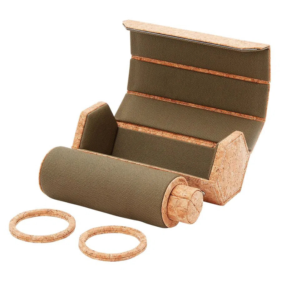 Astuccio porta orologi triplo esagonale Cortica con capsula-Porta Orologi-4